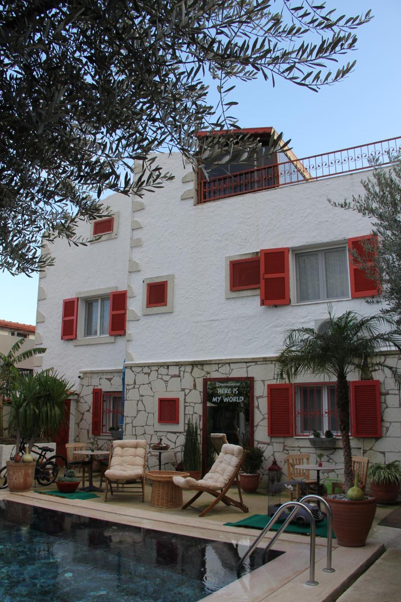 Bademıçı Otel Alacati Exterior foto